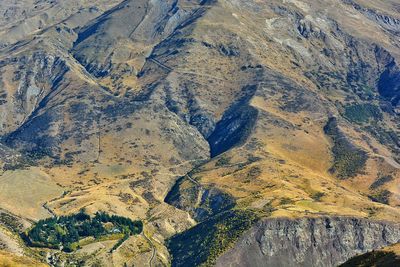 High angle view of landscape