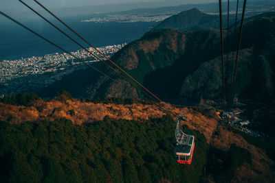 Scenic view of mountains