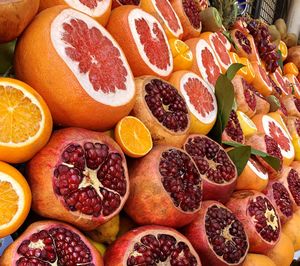 Full frame shot of fruits