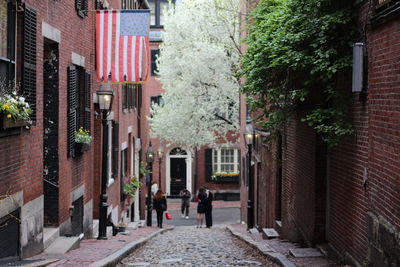 Street amidst buildings in city