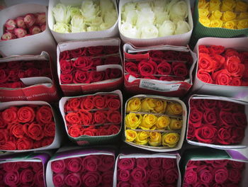 Full frame shot of market stall for sale