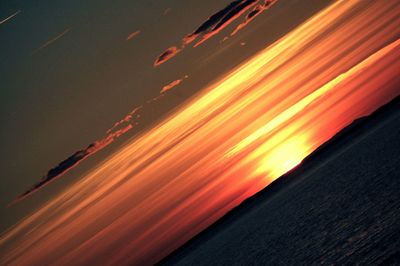 Multi colored lights at night