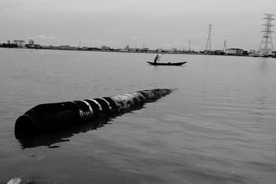 Boats in harbor