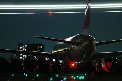 Night scene of nagoya airport
