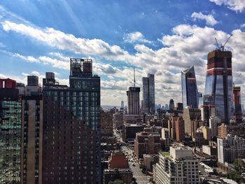 Skyscrapers in city