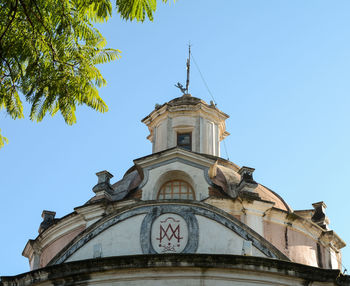 Dome of the church in a jesuit farm