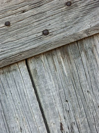 Full frame shot of wooden door