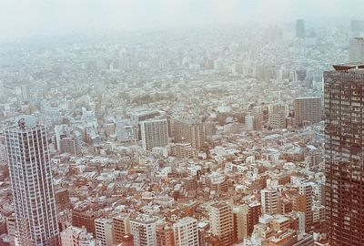 Aerial view of cityscape