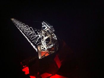 Low angle view of ferris wheel