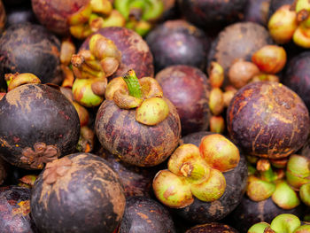 Full frame shot of fruits for sale at market stall