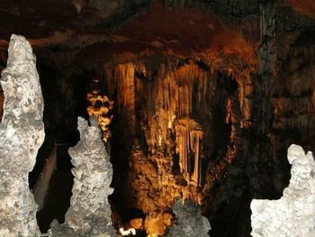 Low angle view of cave