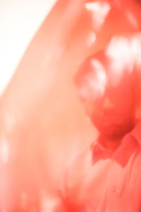 Full frame shot of red toy