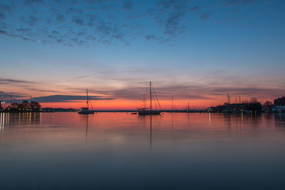 Sunrise sailing , 