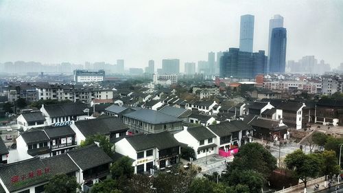 Cityscape against sky