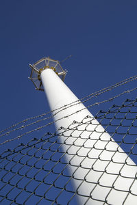 Low angle view of blue sky