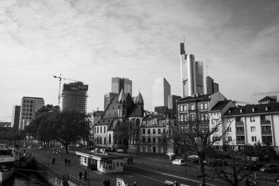 Cityscape against sky