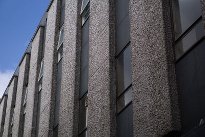 Low angle view of building against sky