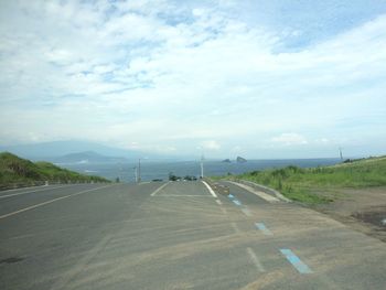 View of highway against sky