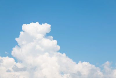 Low angle view of clouds in sky