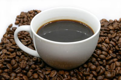 Close-up of coffee cup