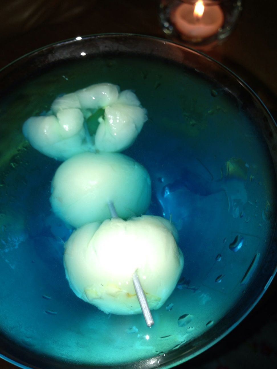 Lychee martini #bluelagoon