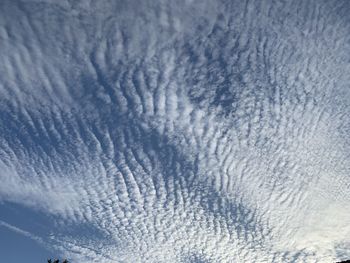 Low angle view of sky