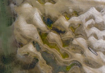 Full frame shot of water on beach