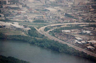 Aerial view of cityscape