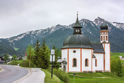 Church of the holy cross in seefeld in tirol, austria