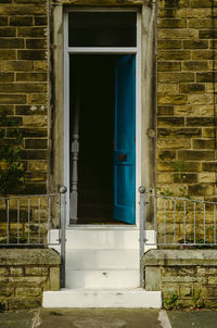 Exterior of old building