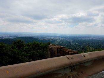 View of cityscape against sky