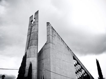 Low angle view of building against sky