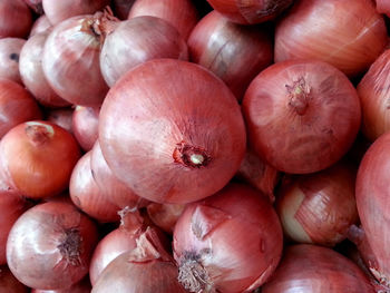 Full frame shot of fruits for sale at market stall