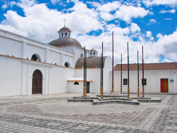 Exterior of building against sky