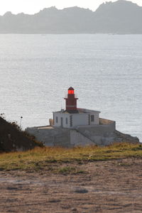 Corsica/corse, lighthouse. bonifacio