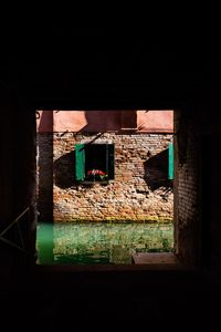 Window of old building