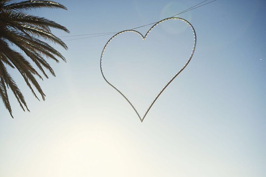 HEART SHAPE AGAINST SKY