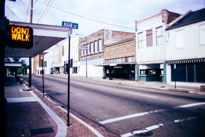 Road in city