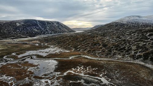 Taken at dalnaspidal, near dalwhinnie, looking towards loch garry.