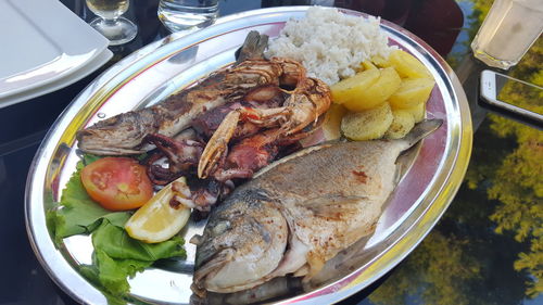 Close-up of meal