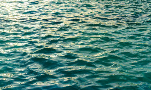 Full frame shot of rippled water