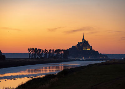 Le mont saint michel france