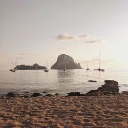 The famous magnetic rock, es vedra