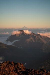 Volcan lanin - junin de los andes - argentina 