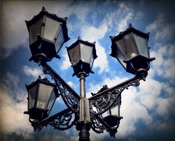 Low angle view of cloudy sky