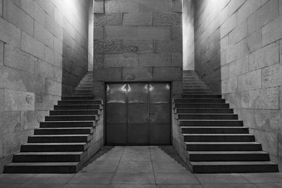 Staircase in building