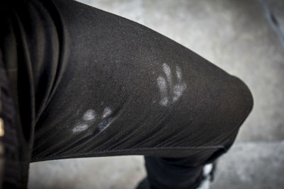 Close-up of object on wall