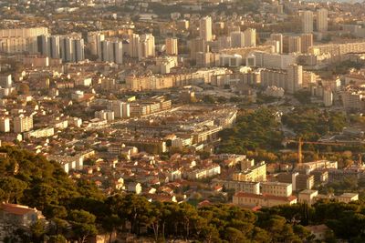 Aerial view of cityscape