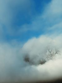 Low angle view of sky