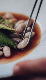 Close-up of food in plate